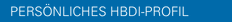 PERSÖNLICHES HBDI-PROFIL